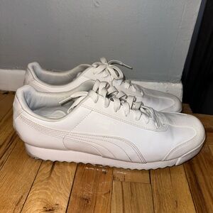 Roma Blank Men's Sneakers | PUMA - white Sz 12
